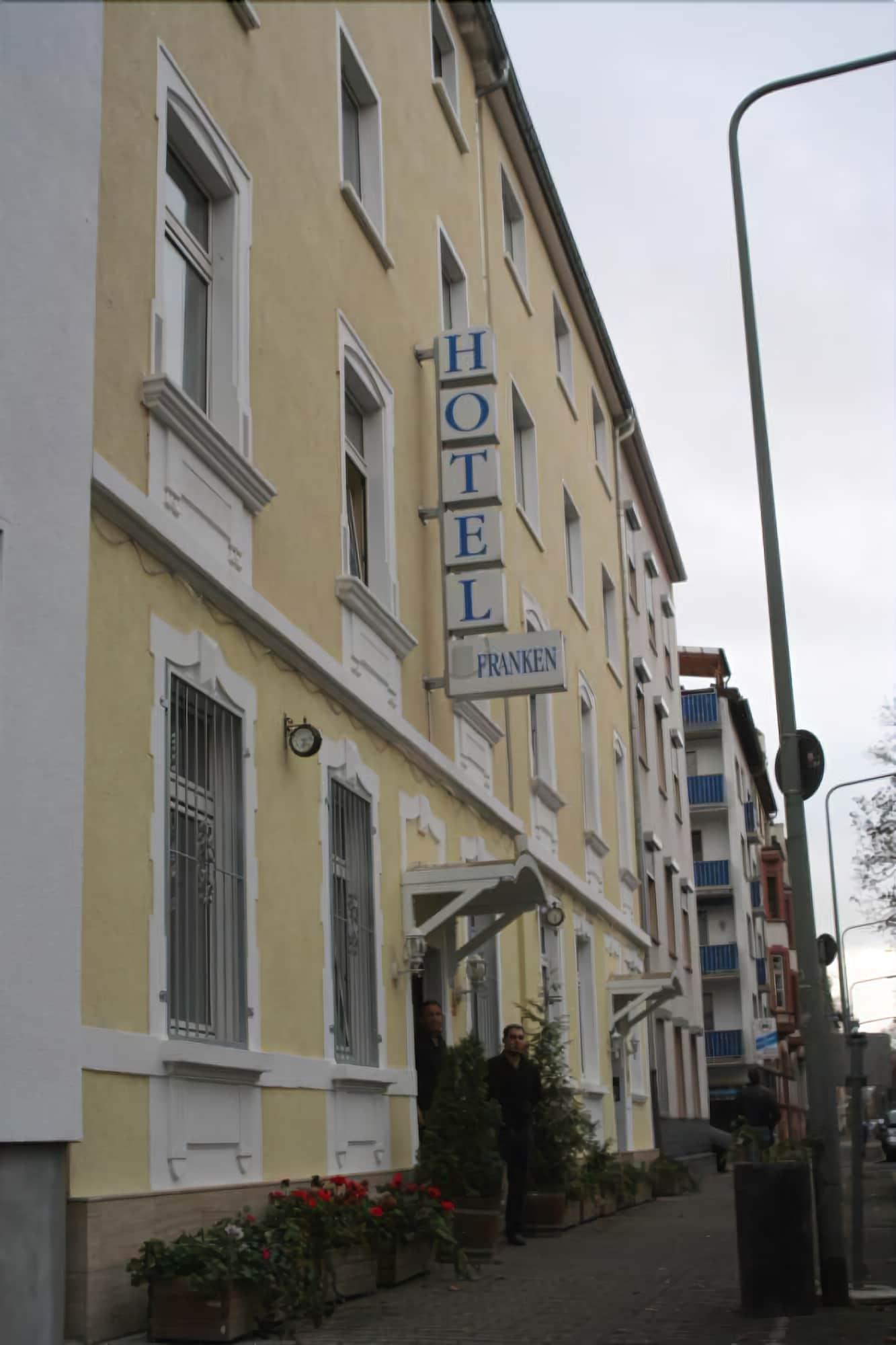 Hotel Franken An Der Messe Frankfurt am Main Exterior foto